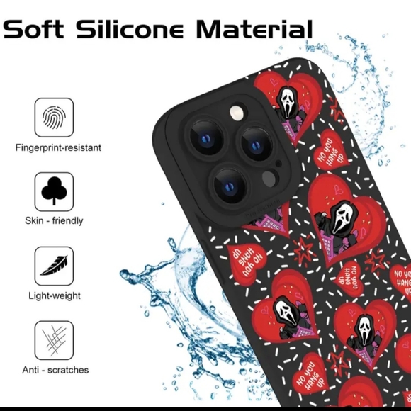 NWT!! SCREAMS GHOSTFACE IPHONE DURABLE CASE!! YOU HANG UP CASE!!🔥 - Picture 10 of 16